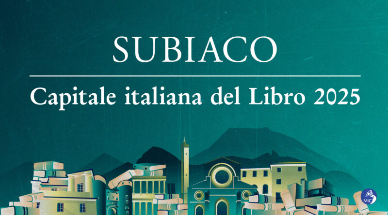 Subiaco nominata Capitale italiana del Libro 2025